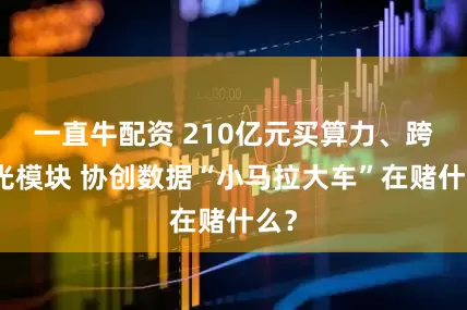 一直牛配资 210亿元买算力、跨界光模块 协创数据“小马拉大车”在赌什么？